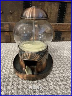 Vintage Duck Gumball Machine by Carousel Industries Bronze Tone Metal Working