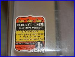 Vintage Duck Hunter Shoot the Duck Penny Gumball Vending Machine