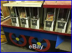 Vintage EAGLE Vending Machine 25 cent Train Engine Display Lot State Fair MALLS