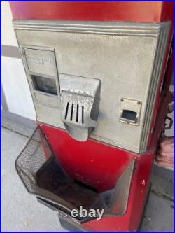 Vintage Emerson Bros Popcorn Warmer Dispenser Machine Movie Theater Carnival