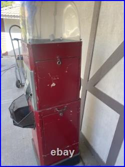 Vintage Emerson Bros Popcorn Warmer Dispenser Machine Movie Theater Carnival