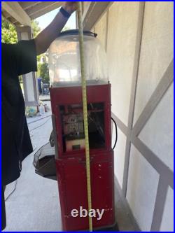 Vintage Emerson Bros Popcorn Warmer Dispenser Machine Movie Theater Carnival