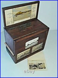 Vintage English Postcard Vending Machine Dispenser B. Dixon-bate Chester Cheshire