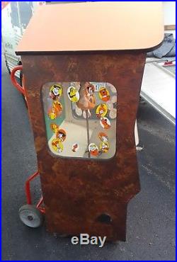 Vintage Flintstones Lucky Egg Vending Machine Working
