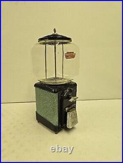 Vintage Folz Vending Oceanside NY Advertising Peanut Penny Machine 1C With Key