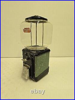 Vintage Folz Vending Oceanside NY Advertising Peanut Penny Machine 1C With Key
