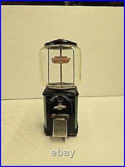 Vintage Folz Vending Oceanside NY Advertising Peanut Penny Machine 1C With Key