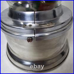 Vintage Ford 1 Cent Glass Globe Chiclet Gumball Machine With Pound Of Chiclets
