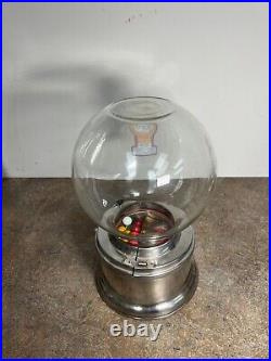 Vintage Ford 1 Cent Penny Gumball Machine 8 Diameter Globe by 12 Tall