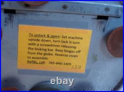 Vintage Ford 1c Penny Gum Counter Top Gumball Vending Machine