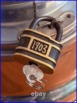 Vintage Ford Dealership Countertop Gumball Machine Glass Globe Chrome Works