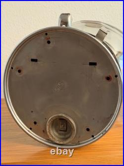 Vintage Ford Dealership Countertop Gumball Machine Glass Globe Chrome Works