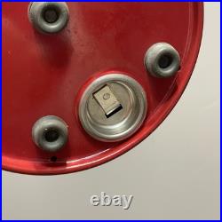 Vintage Ford Gum Ball Machine 1 Cent Penny Glass Globe Test Working Key Lock Red