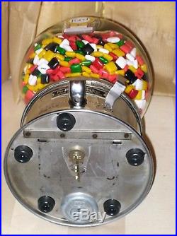 Vintage Ford Gum Chicklets Machine One Cent Penny gumball vending antique