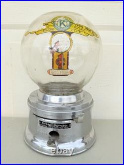 Vintage Ford Gum Machine Co 1 Penny Bubble Gum Machine