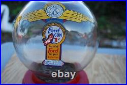Vintage Ford Gum Machine Co 1 Penny Bubble Gum Machine Kiwanis Club