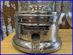 Vintage Ford Gum & Machine Co. Countertop Gumball Machine with Extra Globe