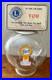 Vintage Ford Gumball Machine Glass Globe Flat Spot with Topper