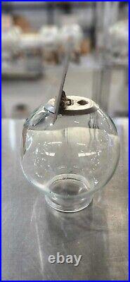 Vintage Ford Gumball Machine Glass Globe Flat Top with Topper