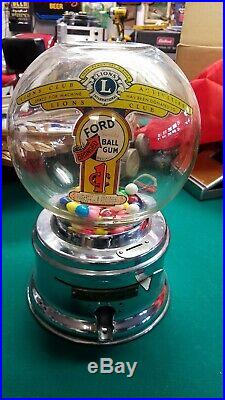 Vintage Ford Gumball Machine One Cent