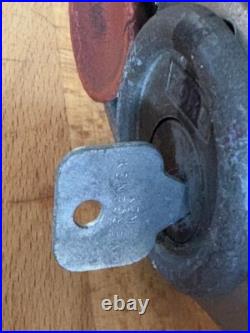 Vintage Ford Gumball Stainless Steel Machine Ten Cent Vending Machine