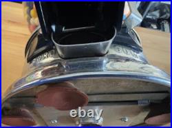 Vintage Ford Gumball Stainless Steel Machine Ten Cent Vending Machine