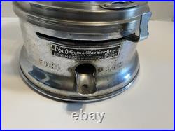 Vintage Ford Penny Gumball Machine Glass Globe Lock and Key