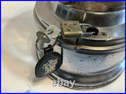 Vintage Ford Penny Gumball Machine Glass Globe Lock and Key
