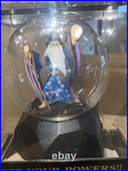 Vintage Fortune Telling Wizard Gumball Vending Machine Double Slots WORKS GREAT