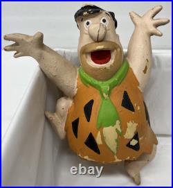 Vintage Fred Flintstone Lucky Eggs Vending Machine Figure ARCADE DISPLAY RARE