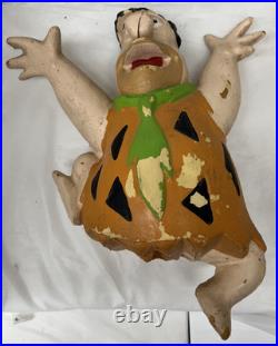 Vintage Fred Flintstone Lucky Eggs Vending Machine Figure ARCADE DISPLAY RARE