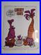 Vintage Fred Flintstone Lucky Eggs Vending Machine Plexiglass Front Marquee RARE