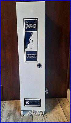 Vintage GARDS Feminine Napkin Vending Machine. Hospitality Specialty Company