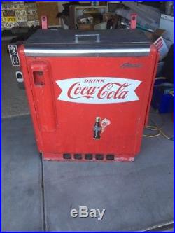Vintage Glasco Coca Cola Machine Model A30000 GBV-50 For Parts Or Restoration