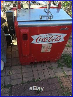 Vintage Glasco Coca Cola Machine Original Condition