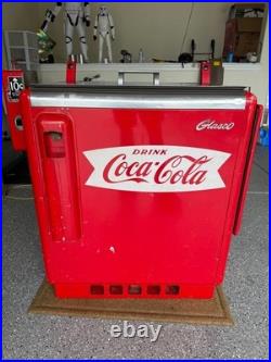 Vintage Glasco GBV-50 Coca-Cola 10¢ Bottle Vending Machine Cooler Original