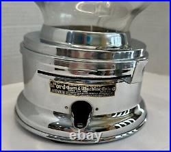 Vintage Glass Globe Ford Penny One Cent Gumball Machine Ford Gum USA Made EUC