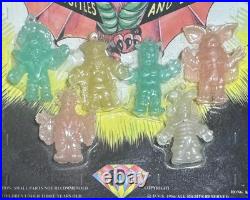 Vintage Glo-Monsters Godzilla Kaiju Glow in Dark Vending Machine Toys Figures