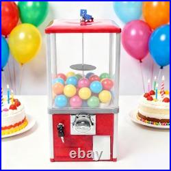 Vintage Gumball Machine Candy Vending Dispenser Coin Bank Big Capsule