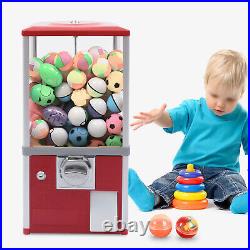 Vintage Gumball Machine Candy Vending Dispenser Coin Bank Big Capsule 1.1-2.1