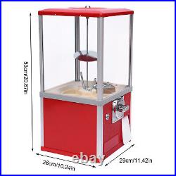 Vintage Gumball Machine Candy Vending Dispenser Coin Bank Big Capsule 1.1-2.1