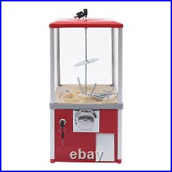 Vintage Gumball Machine Candy Vending Dispenser Coin Bank Big Capsule 1.1-2.1