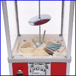 Vintage Gumball Machine Candy Vending Dispenser Coin Bank Big Capsule 1.1-2.1