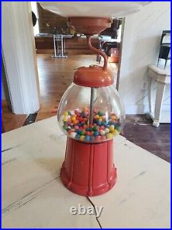 Vintage Gumball Machine Table Lamp Industrial light