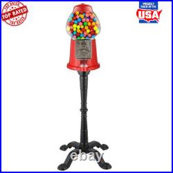 Vintage Gumball Machine With Stand Coin Bank Candy Dispenser Vending Playroom Hot