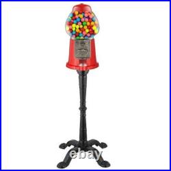 Vintage Gumball Machine With Stand Coin Bank Candy Dispenser Vending Playroom Hot
