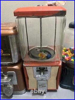 Vintage Gumball Machines Assorted-Silver King, Topper, Oak, Northwestern, etc