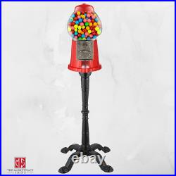 Vintage Gumball Vending Machine Bank with Stand Classic Style Candy Dispenser