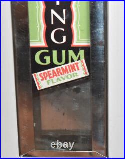 Vintage HERSHEYS CHOCOLATE 1 Cent CANDY Gum Coin Operated Dispenser Machine