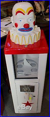 Vintage Harby Komet Clown Capsule Dispenser
